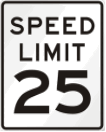 Figures of the recommended speed limit sign, recommended stop ahead sign, recommended reduced speed limit ahead sign. Figures of the recommended speed limit sign, recommended stop ahead sign, recommended reduced speed limit ahead sign.
